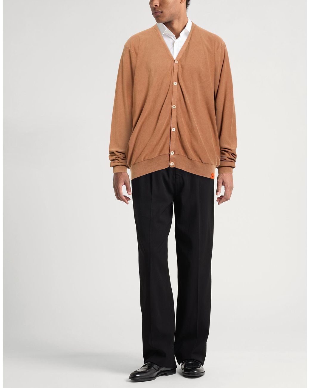 Aspesi Brown Cardigan for men