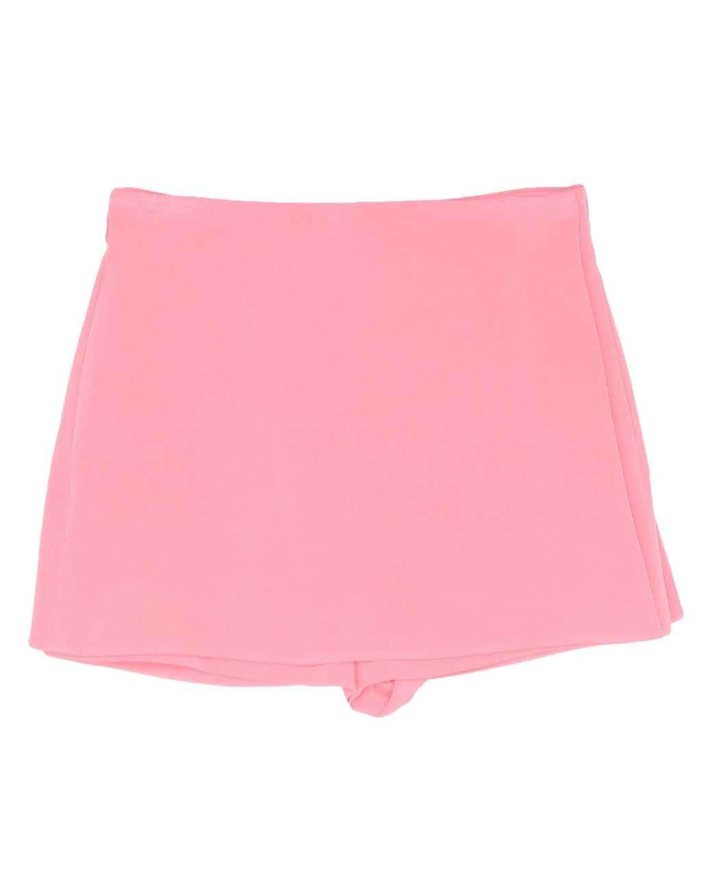 Valentino Garavani Pink Shorts & Bermuda Shorts Wool, Silk, Polyamide, Elastane