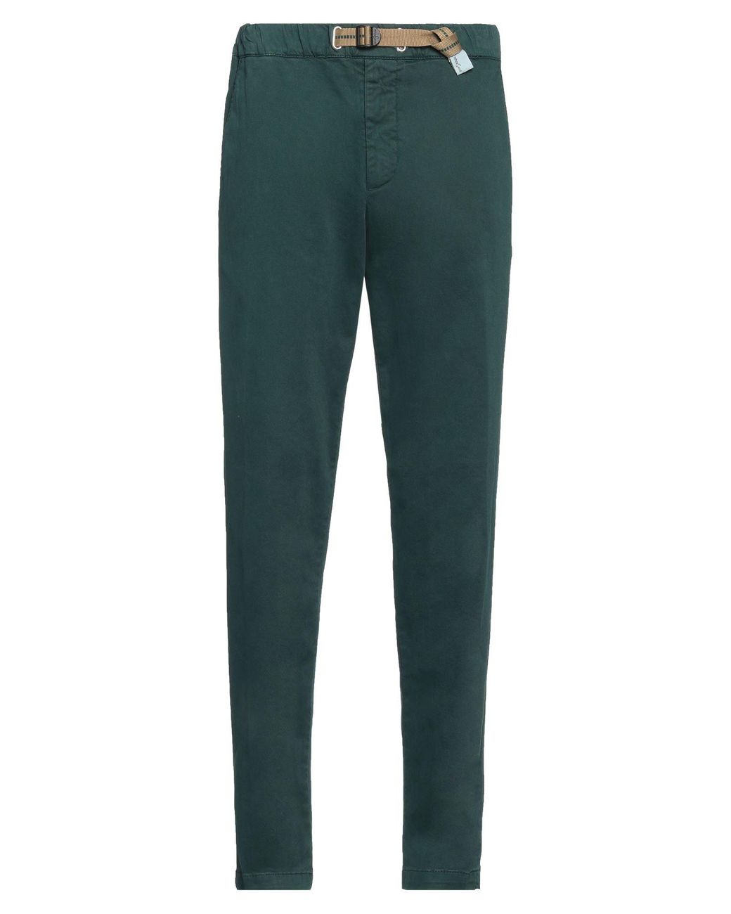 White Sand Green Trouser for men