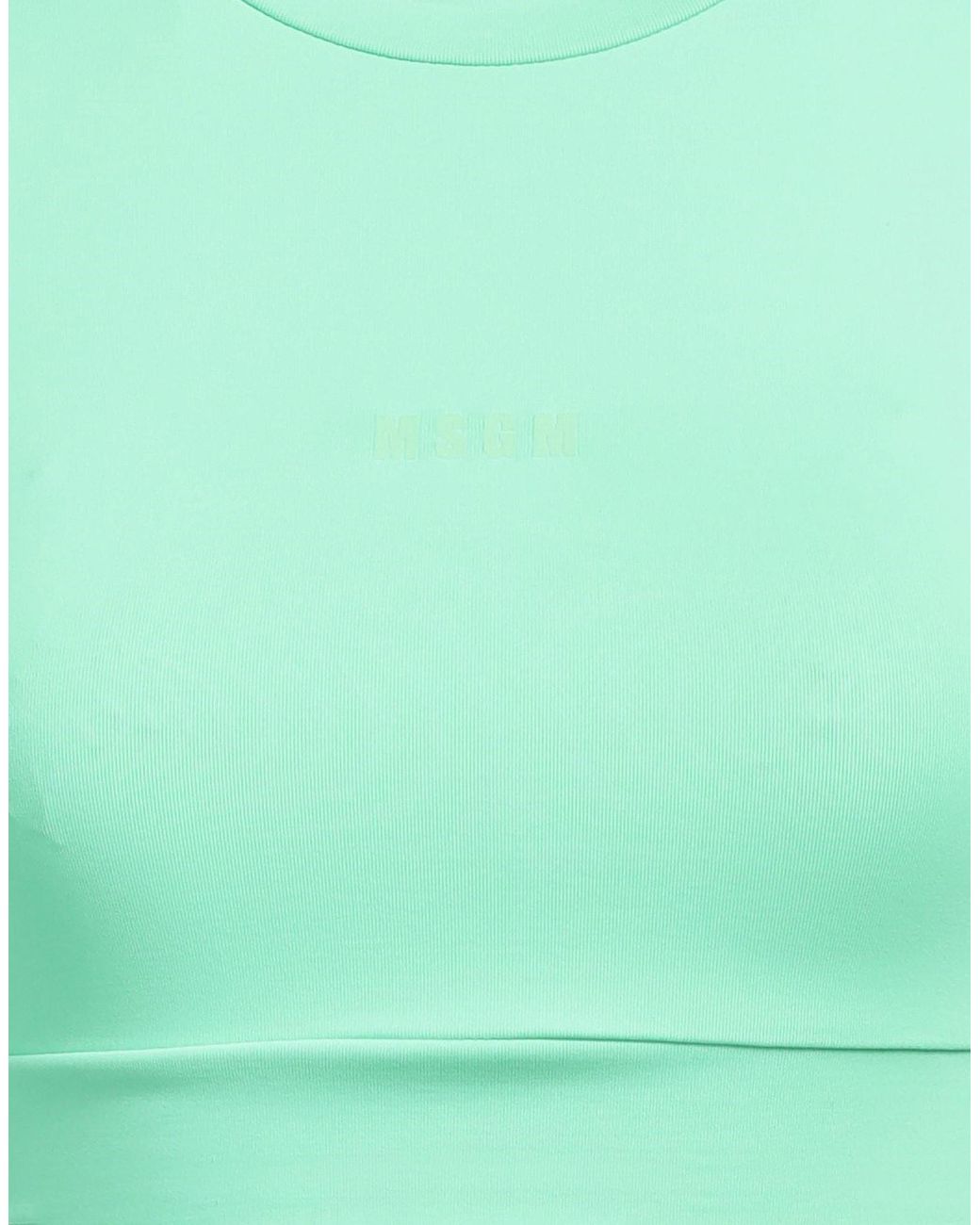 MSGM Green T-shirt