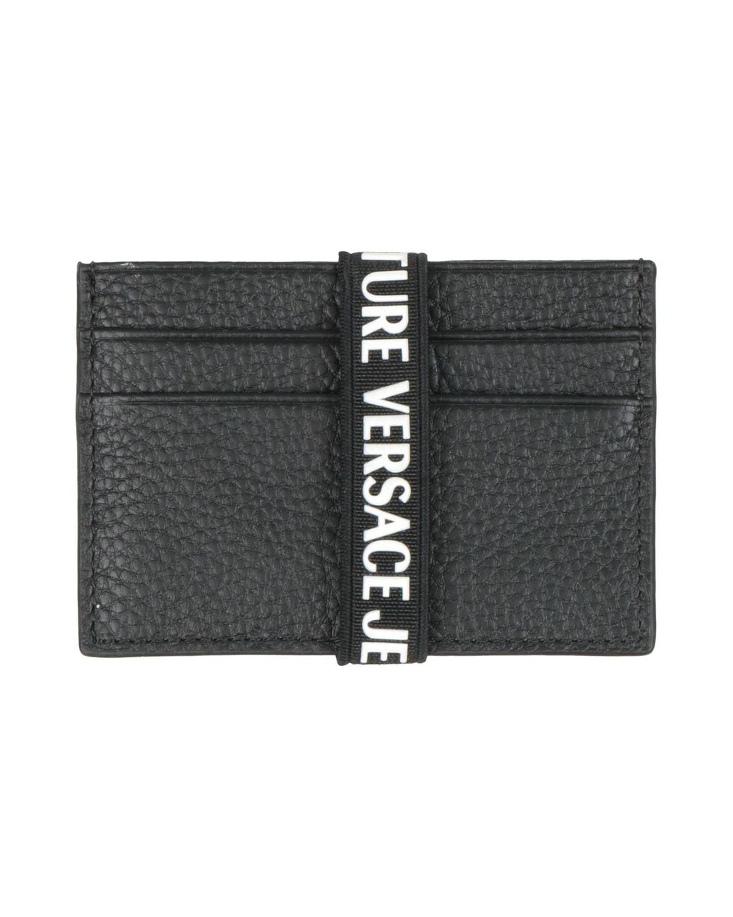 Versace Jeans Couture Black Cardholder for men