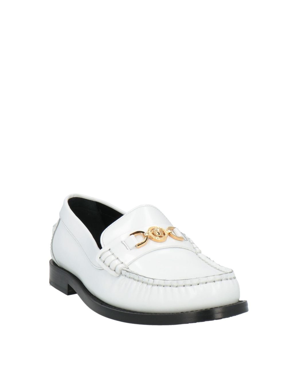 Versace White Loafer