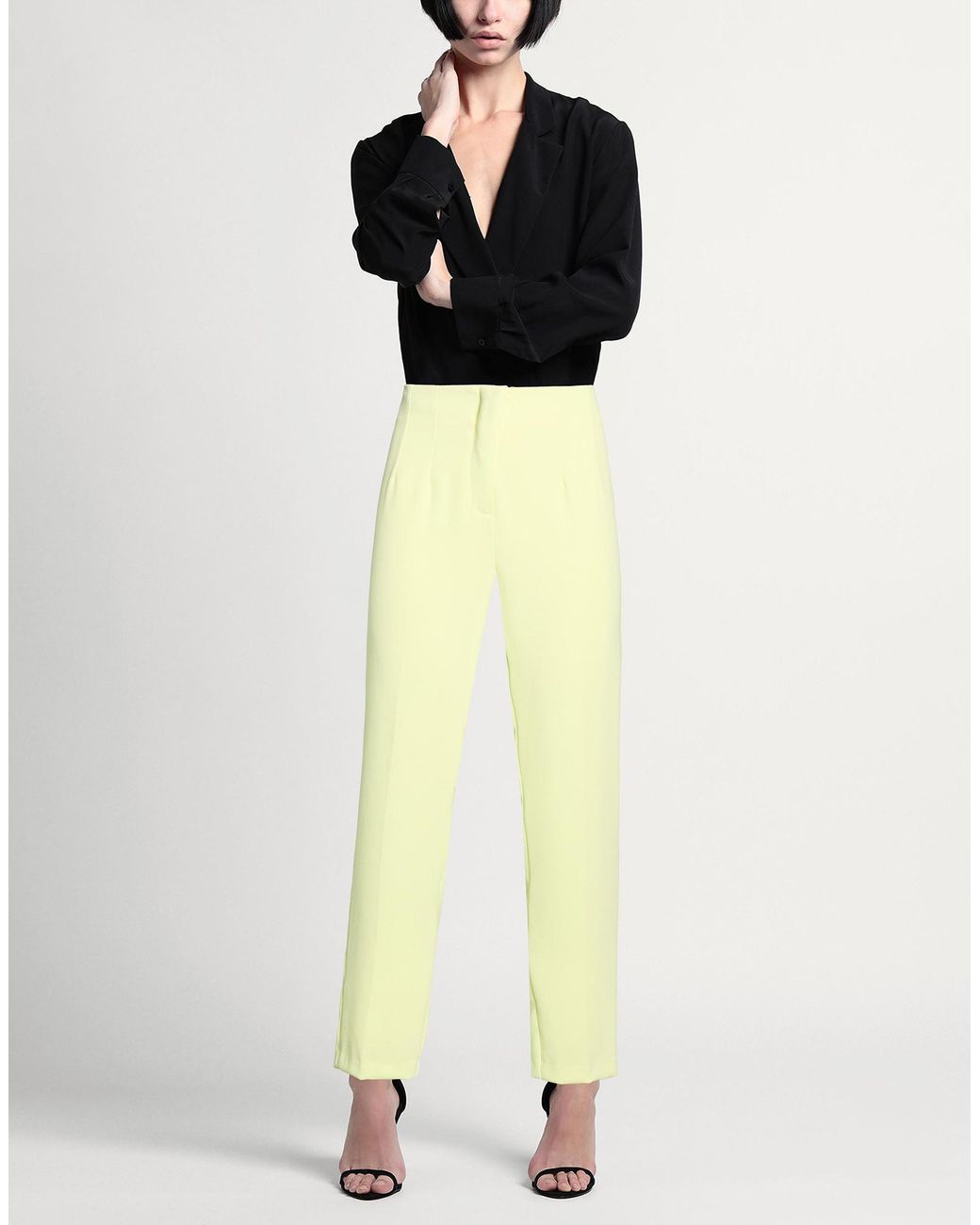 SOLOTRE Yellow Pants