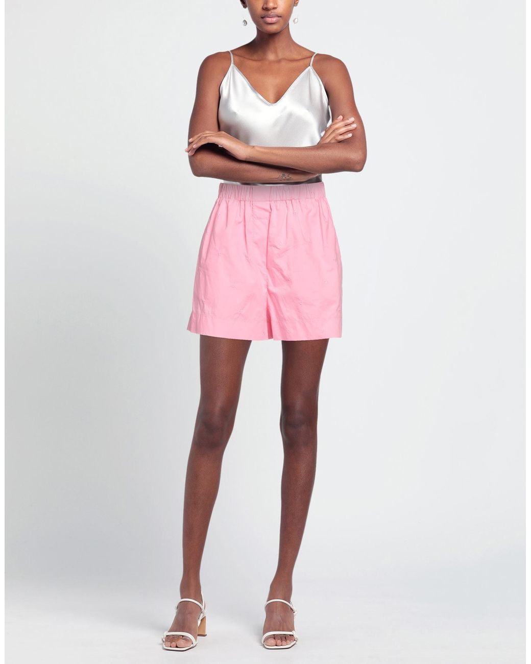 Maje Pink Shorts & Bermuda Shorts
