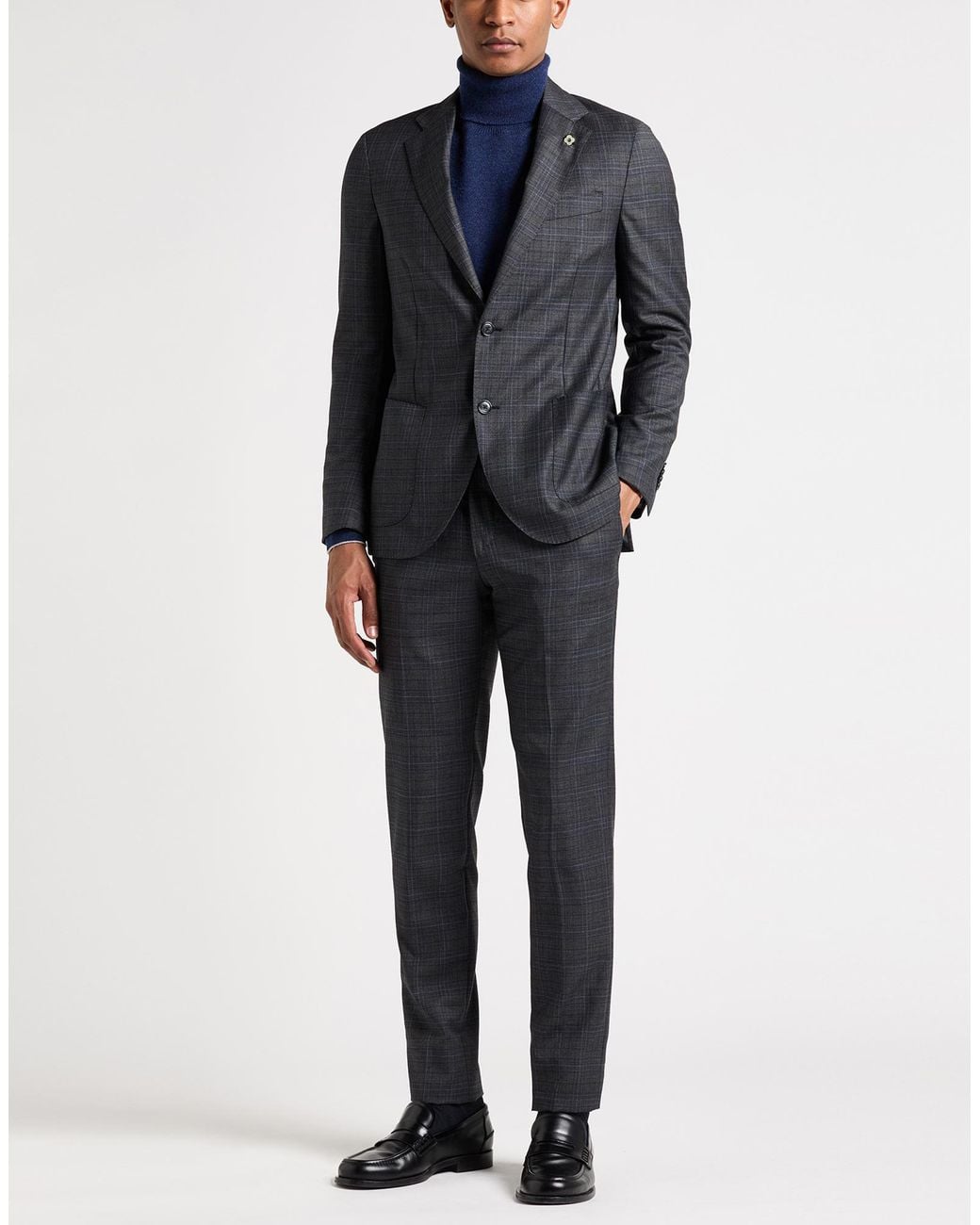 Traje Lardini de hombre de color Blue