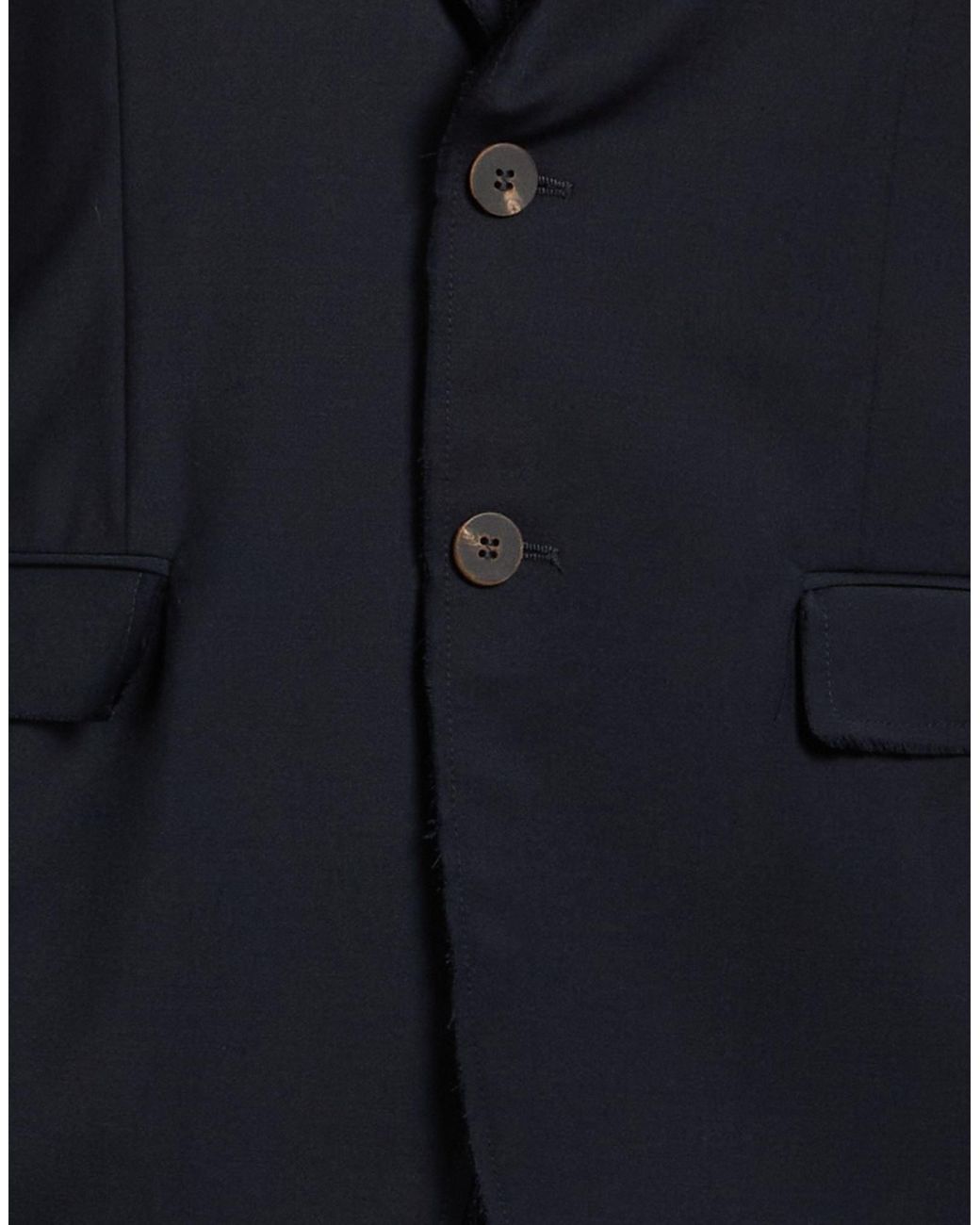 Messagerie Blue Midnight Blazer Wool, Polyester, Elastane for men