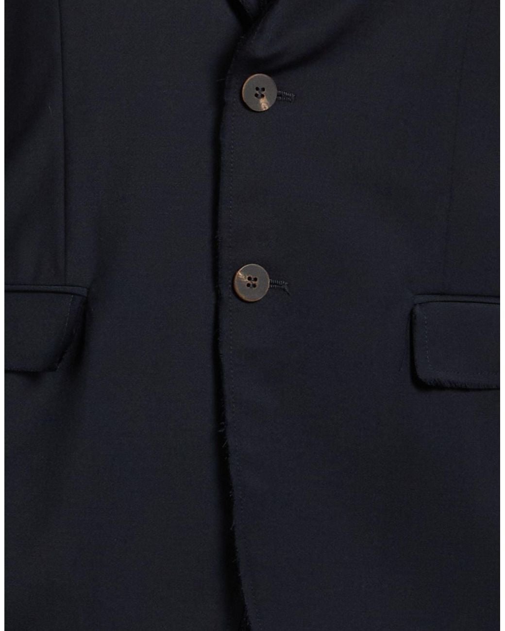 Messagerie Blue Midnight Blazer Wool, Polyester, Elastane for men
