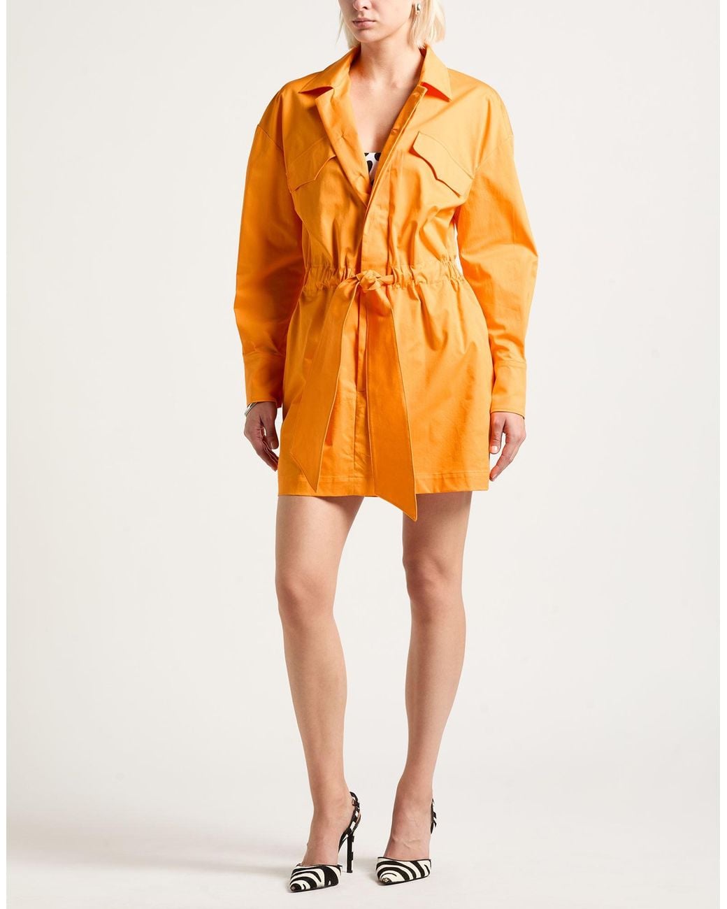 DSquared² Orange Mini-Kleid
