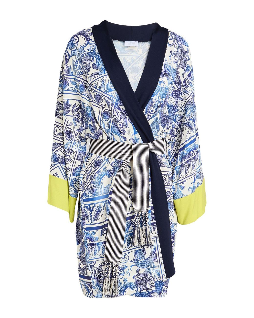 Clips More Blue Cardigan Viscose, Elastane