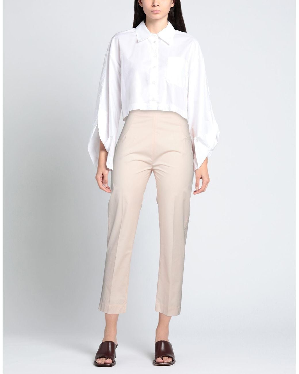 Gentry Portofino Natural Trouser