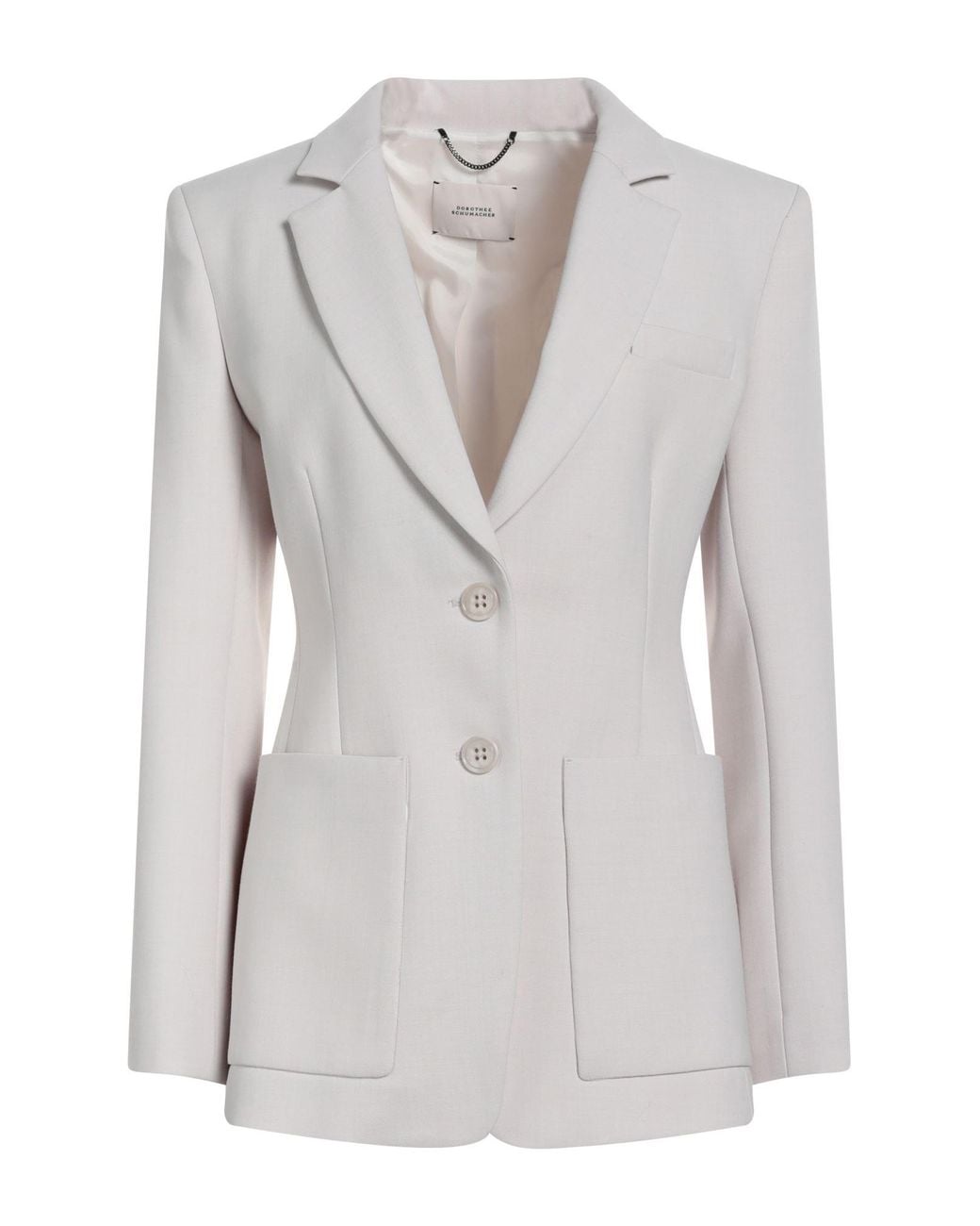 Dorothee Schumacher Gray Suit Jacket