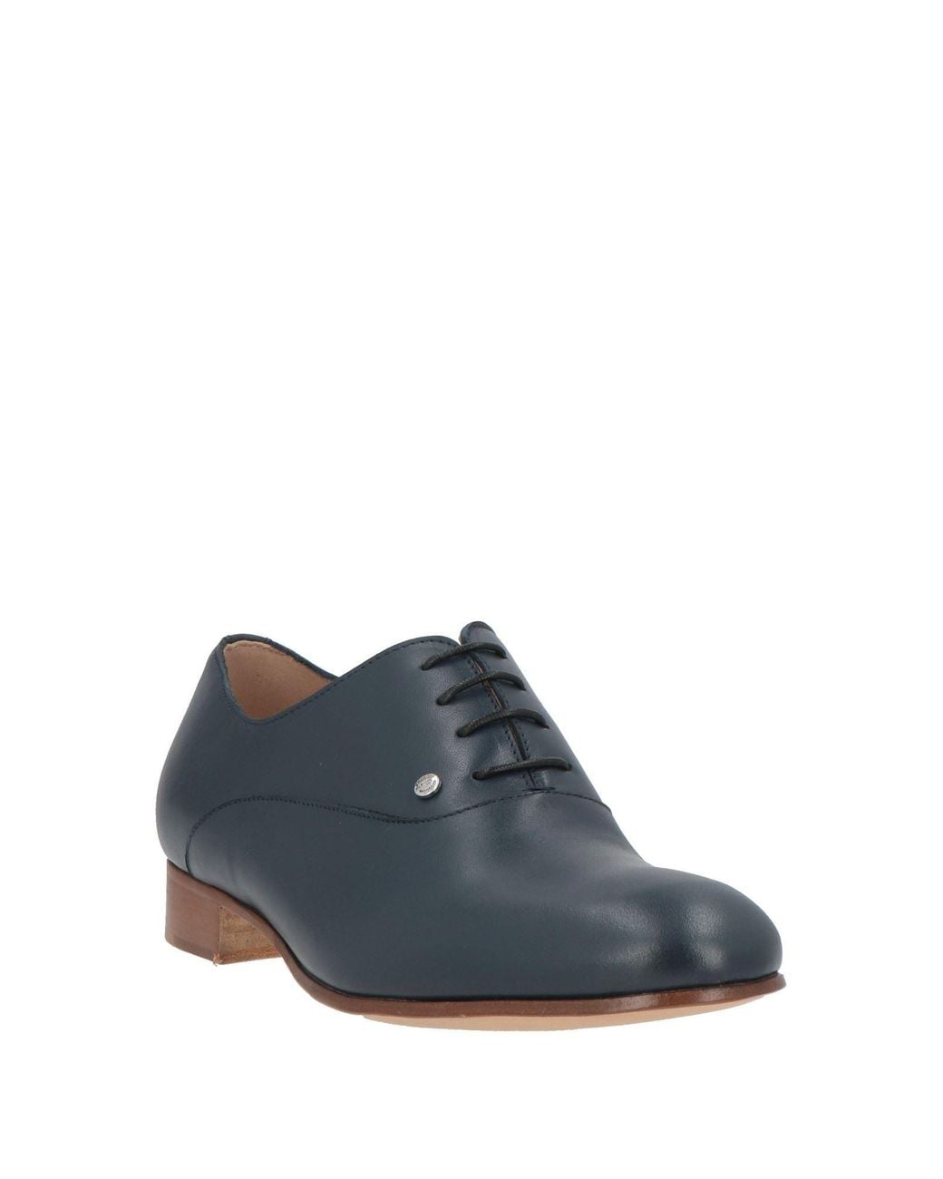 Pollini Blue Lace-Up Shoes