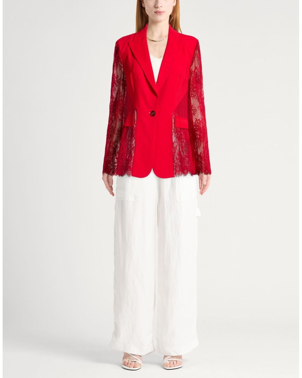Pinko Red Blazer