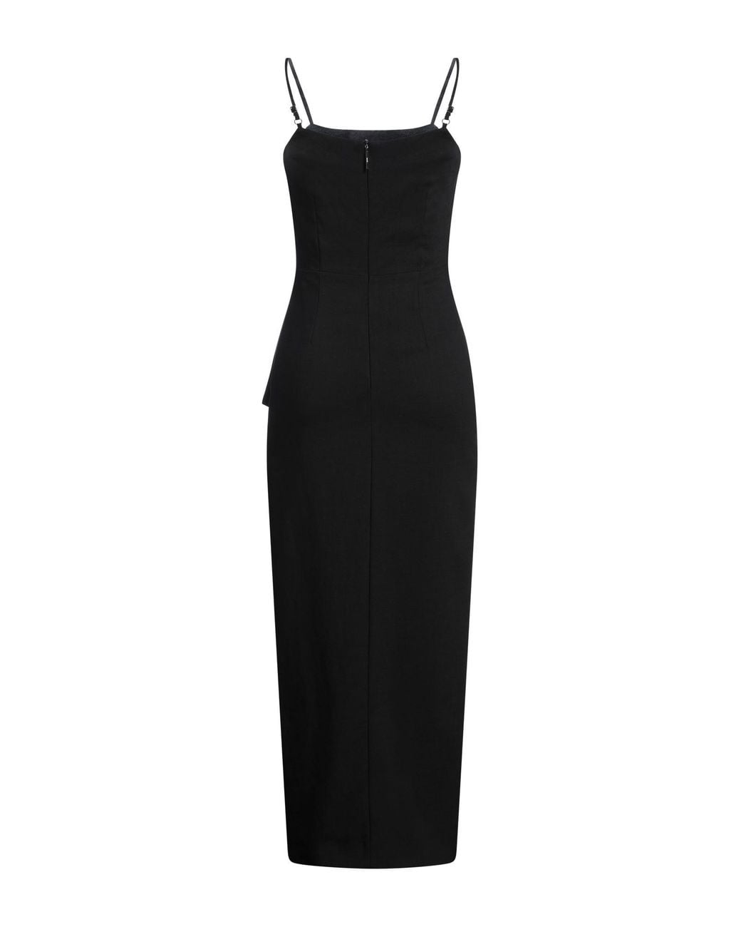 MSGM Black Maxi-Kleid