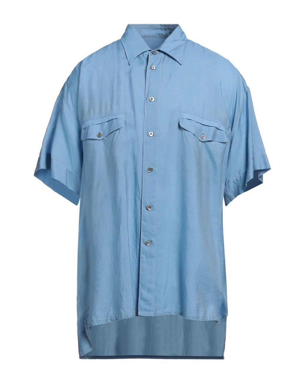 Giorgio Armani Blue Shirt for men