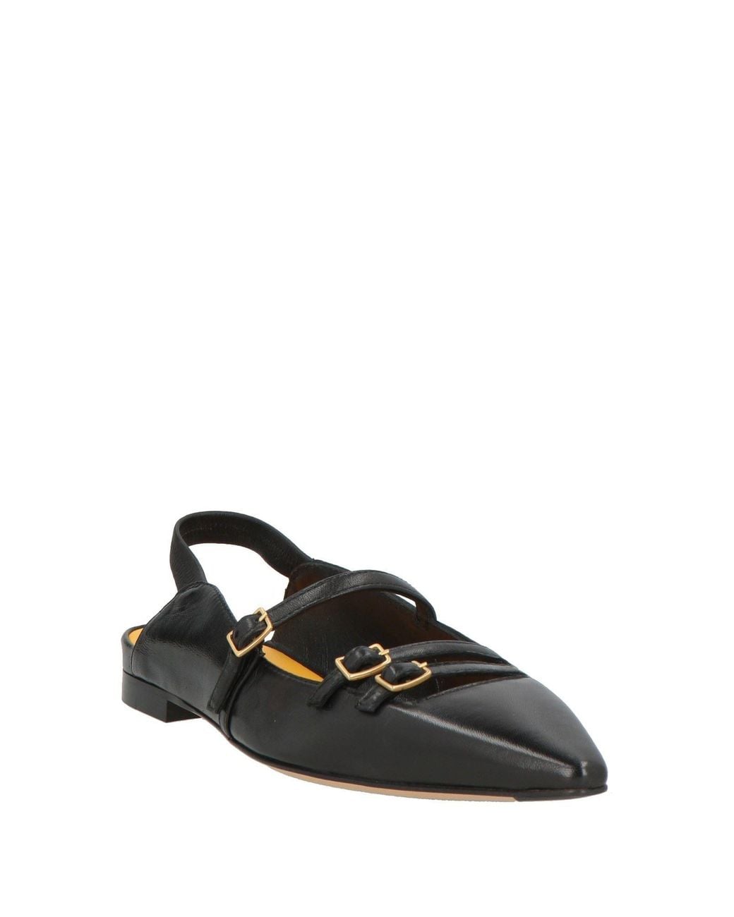 Mara Bini Black Ballet Flats