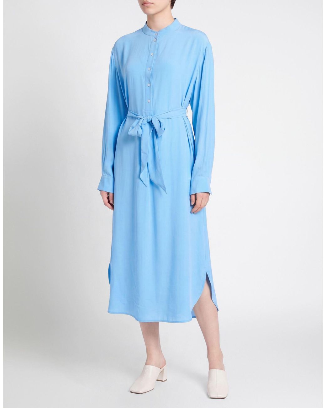Ottod'Ame Blue Midi Dress