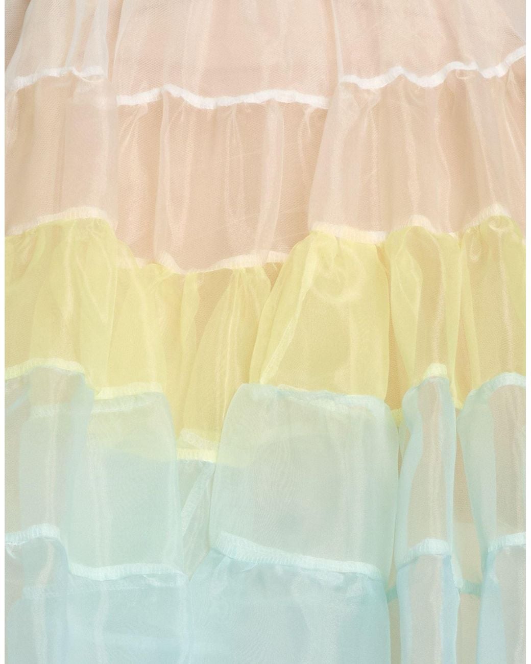 Soallure White Midi Skirt Polyester