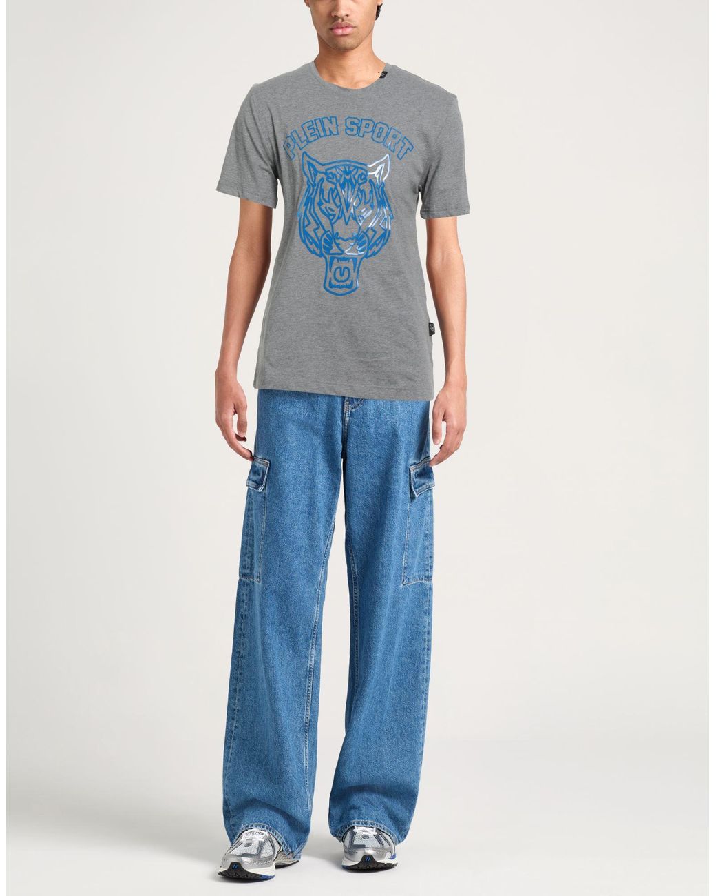 Philipp Plein Blue T-shirt for men