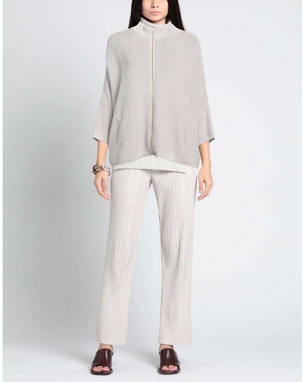 Herno White Cardigan