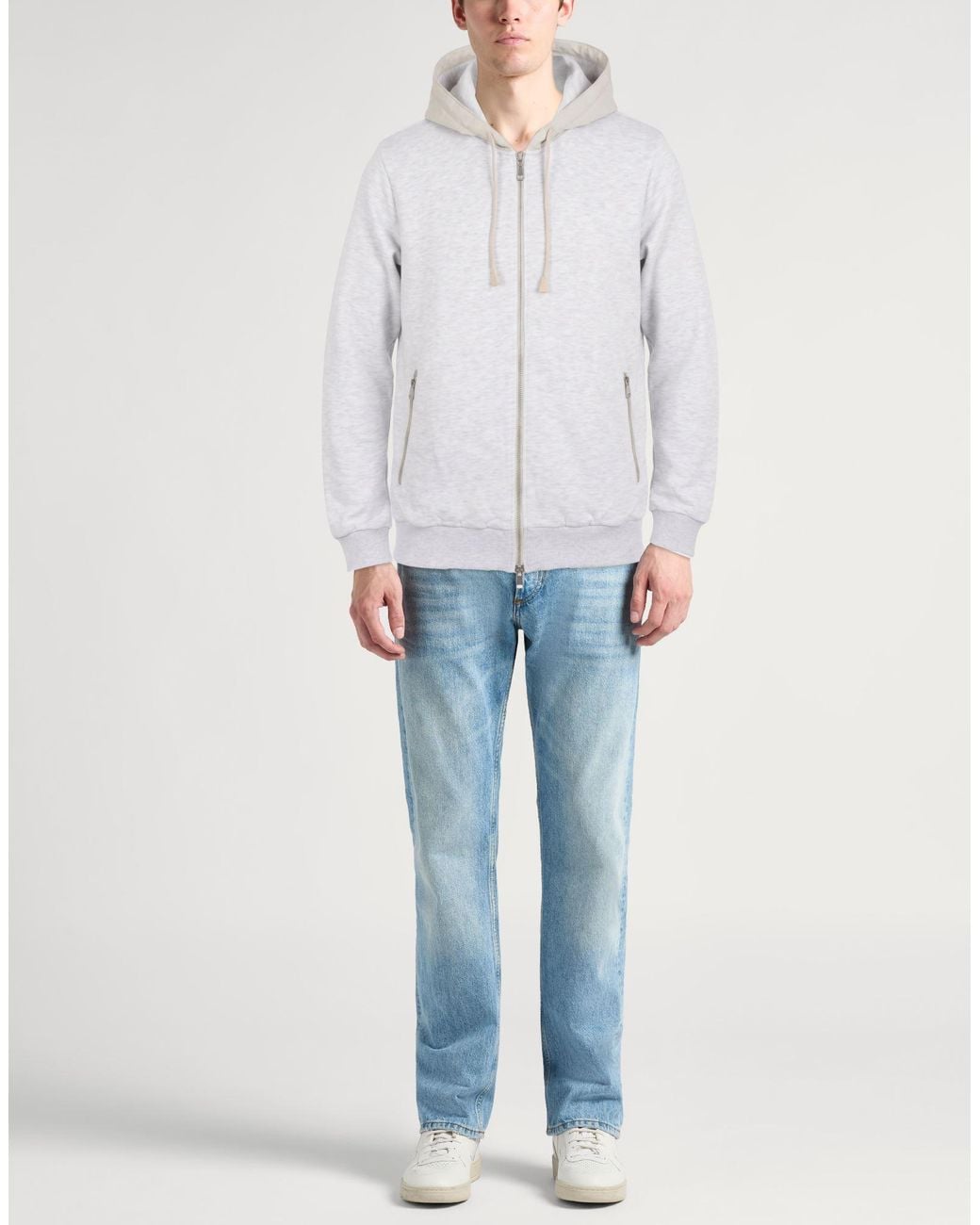 Eleventy Gray Sweatshirt for men
