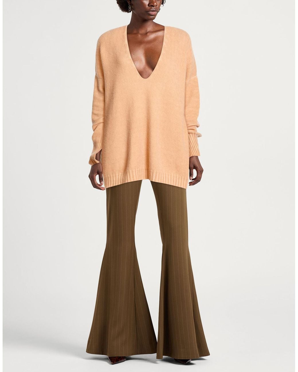 Drumohr Orange Sweater Cashmere