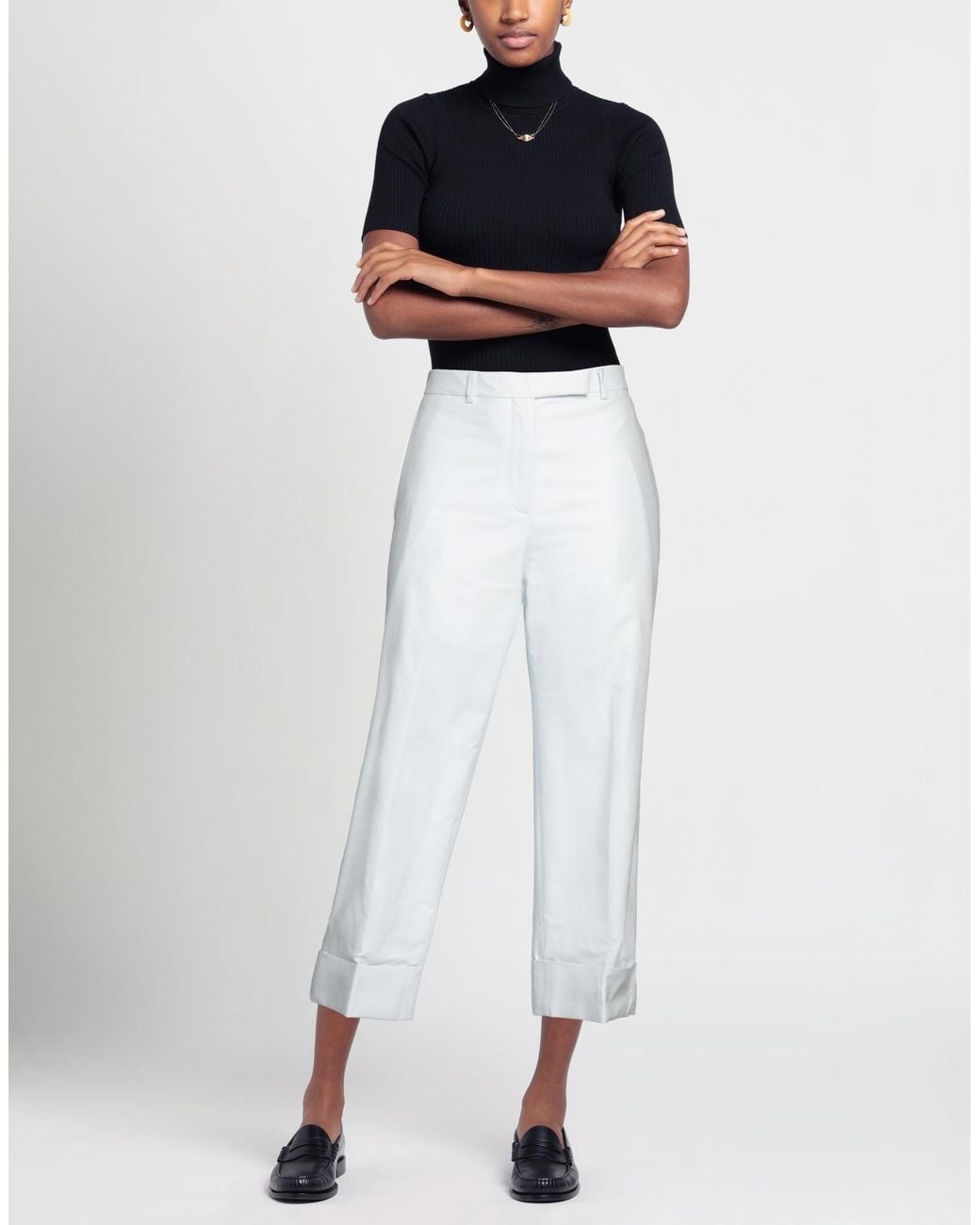 Thom Browne White Trouser