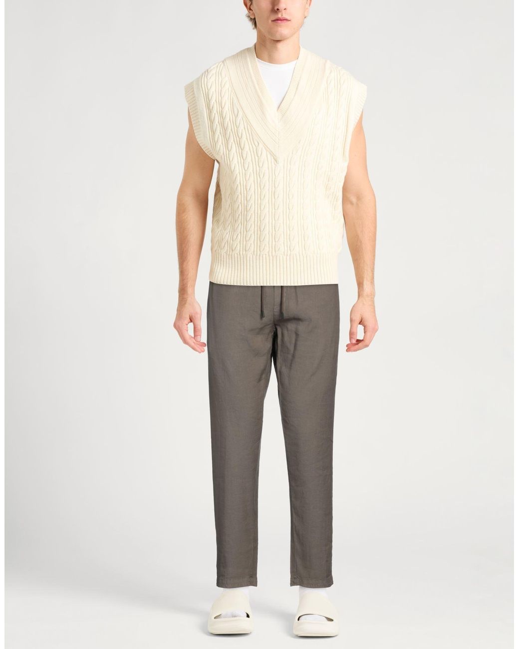 Dondup Gray Trouser for men