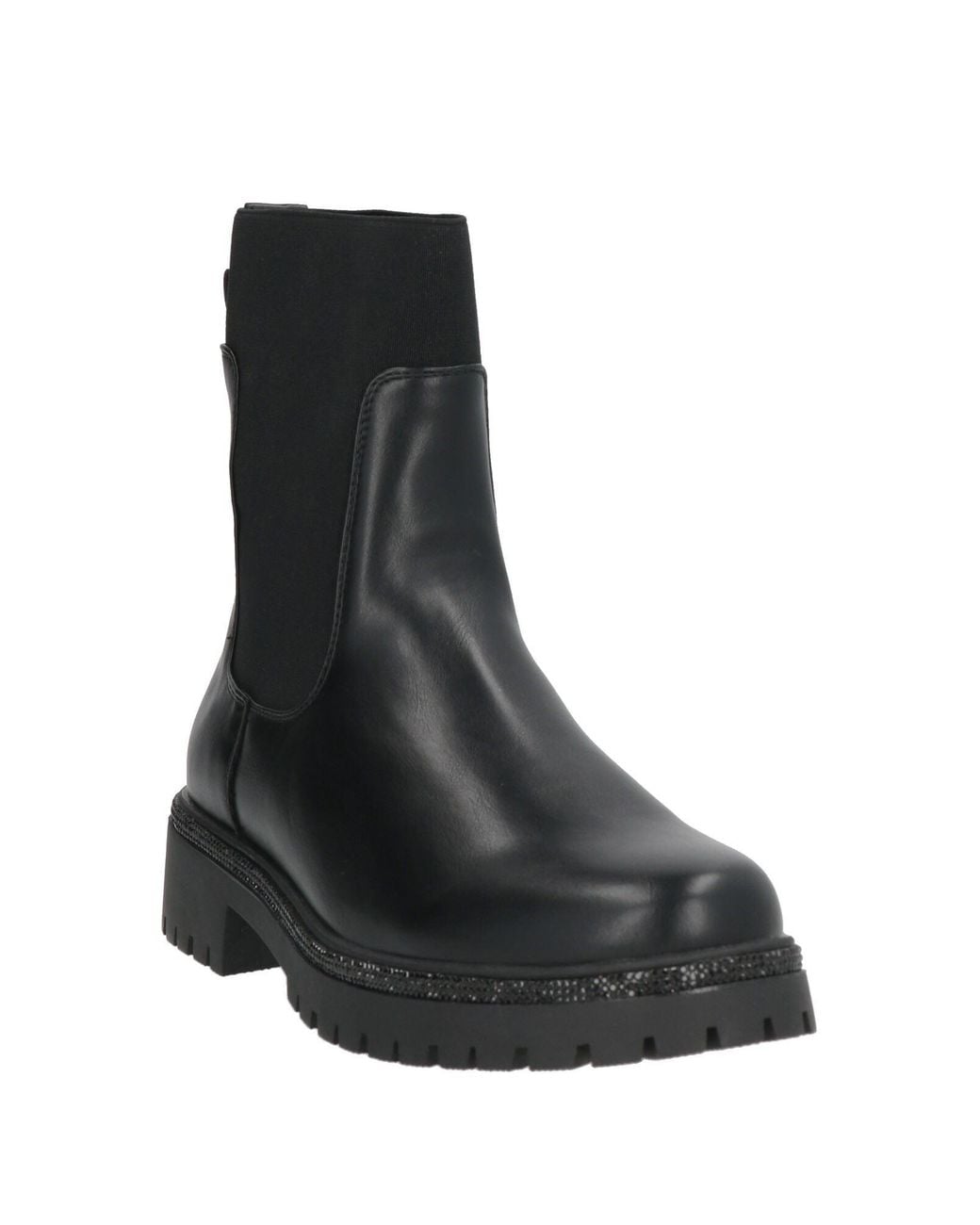 Shopart Black Ankle Boots