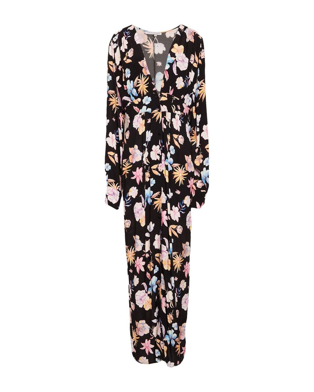 Mar De Margaritas White Maxi Dress Viscose
