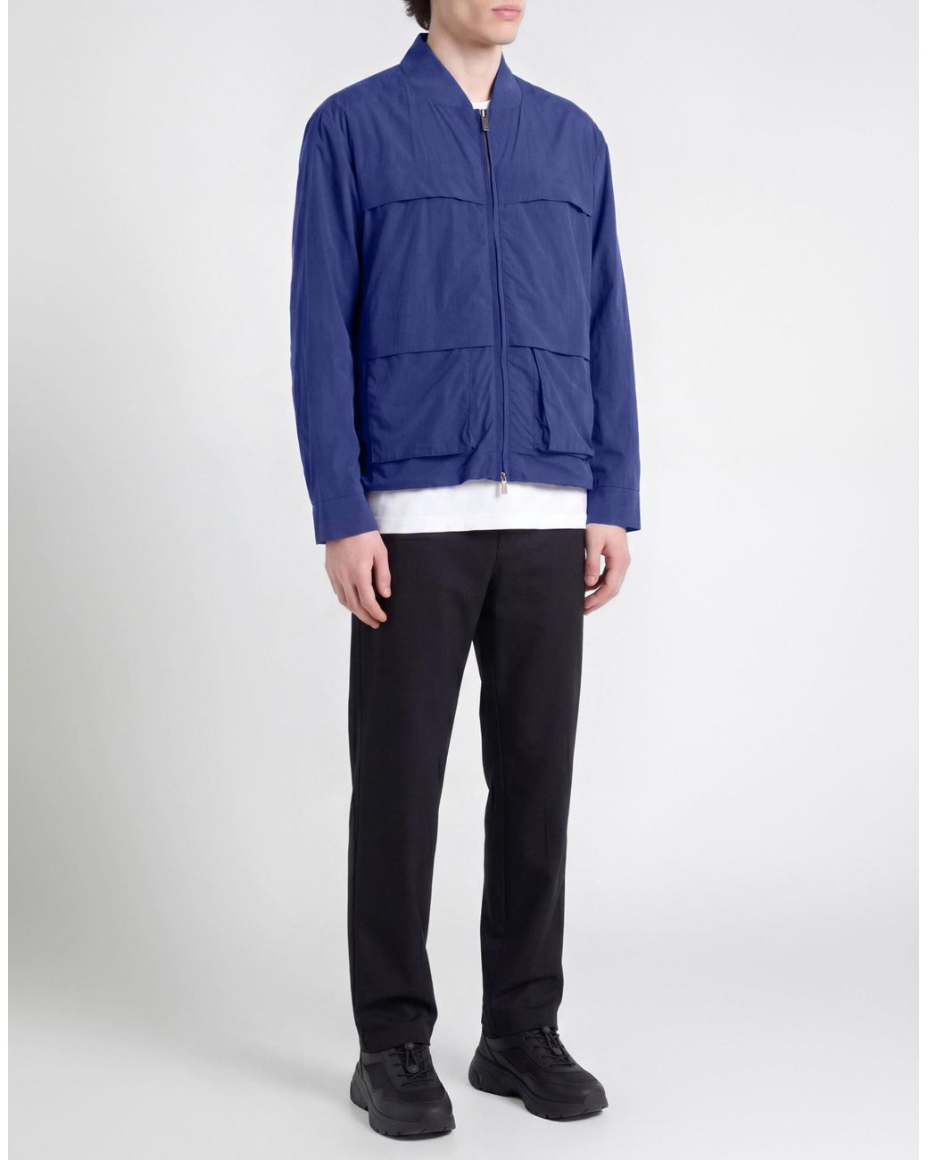 K-Way Blue Jacket for men