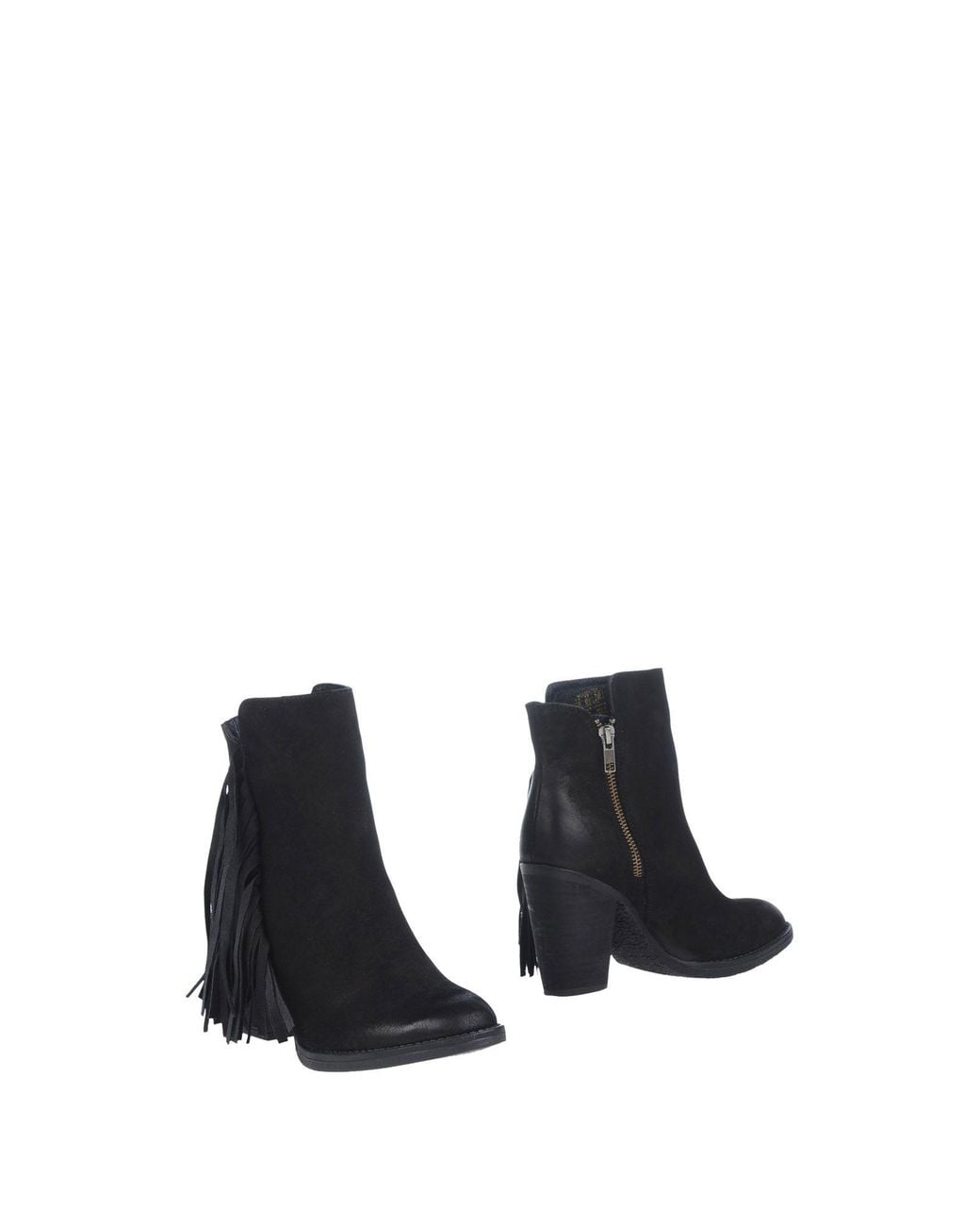 Steve Madden Black Ankle Boots