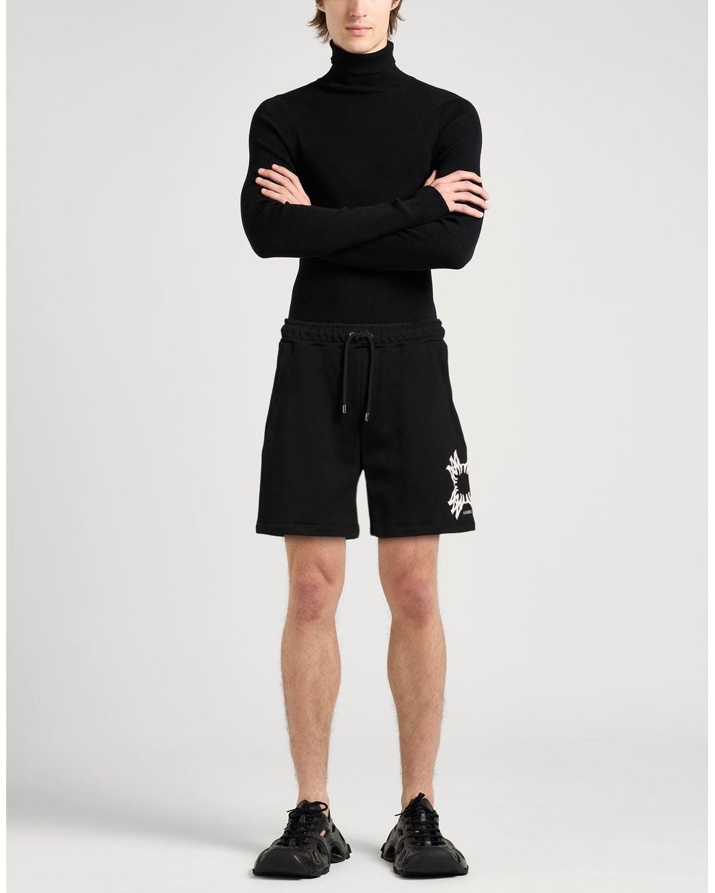 Amiri Black Shorts & Bermuda Shorts Cotton for men