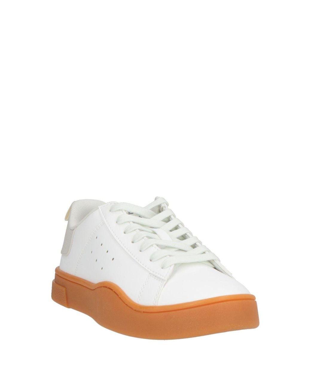 DIESEL White Sneakers Polyurethane for men