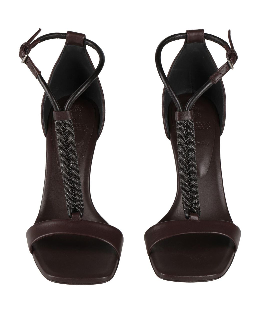 Brunello Cucinelli Brown Sandals Leather