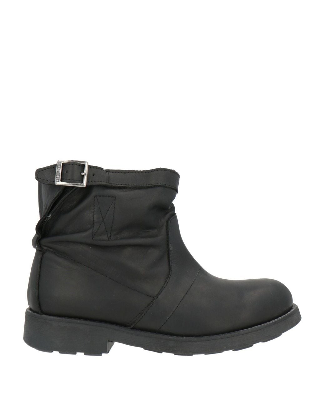 Bikkembergs Black Ankle Boots Leather
