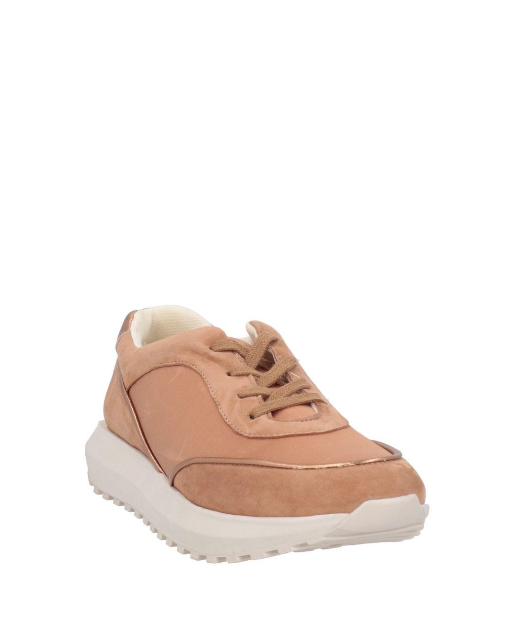Daniele Ancarani Pink Sneakers Leather, Textile Fibers