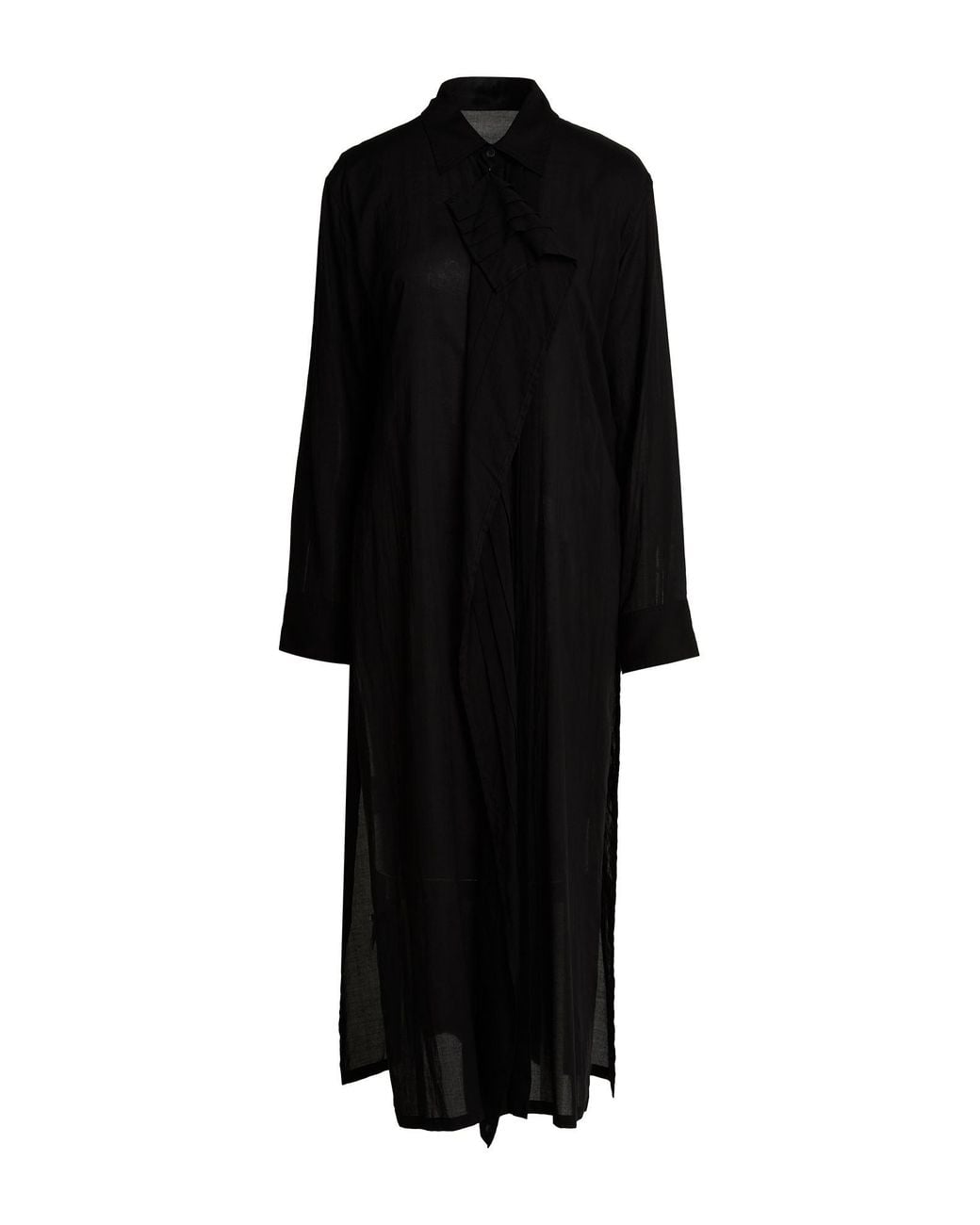 Yohji Yamamoto Black Shirt Cellulose