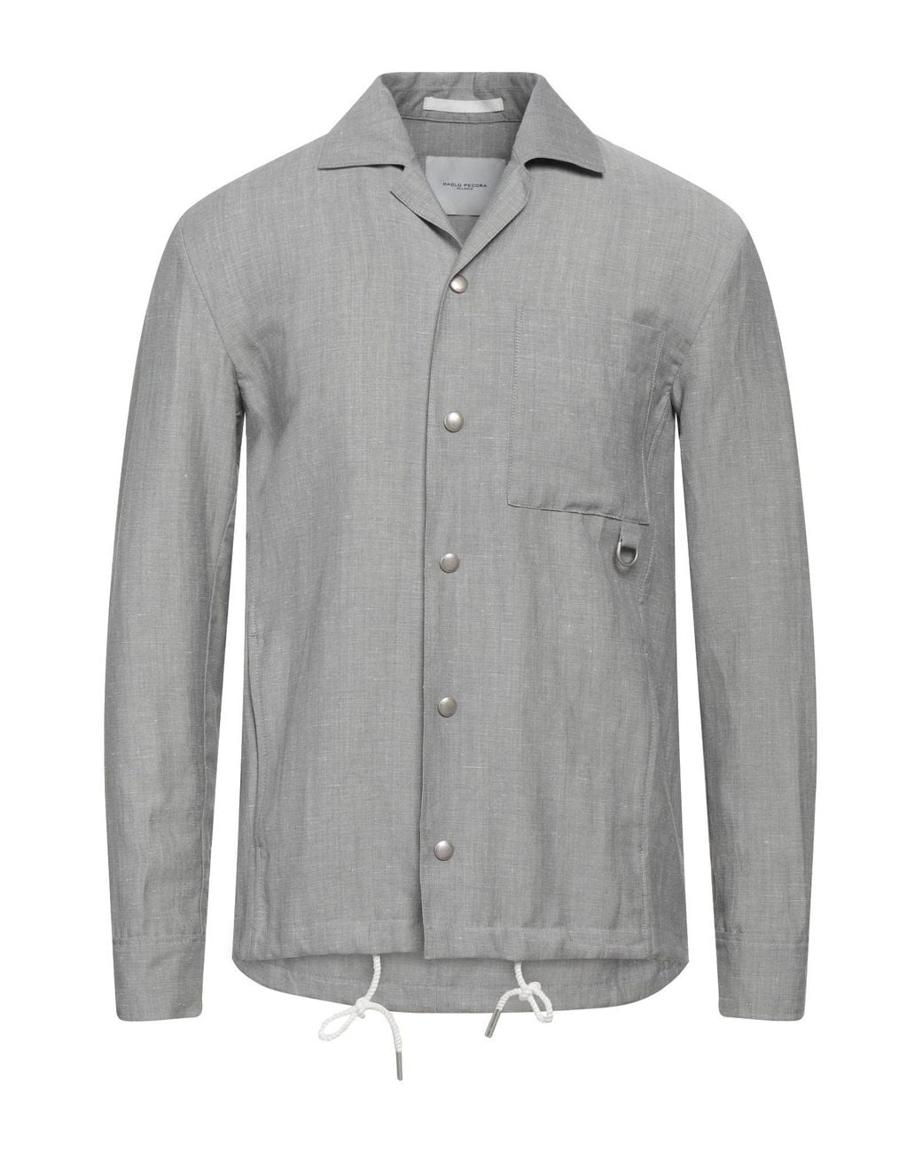 Paolo Pecora Gray Shirt for men