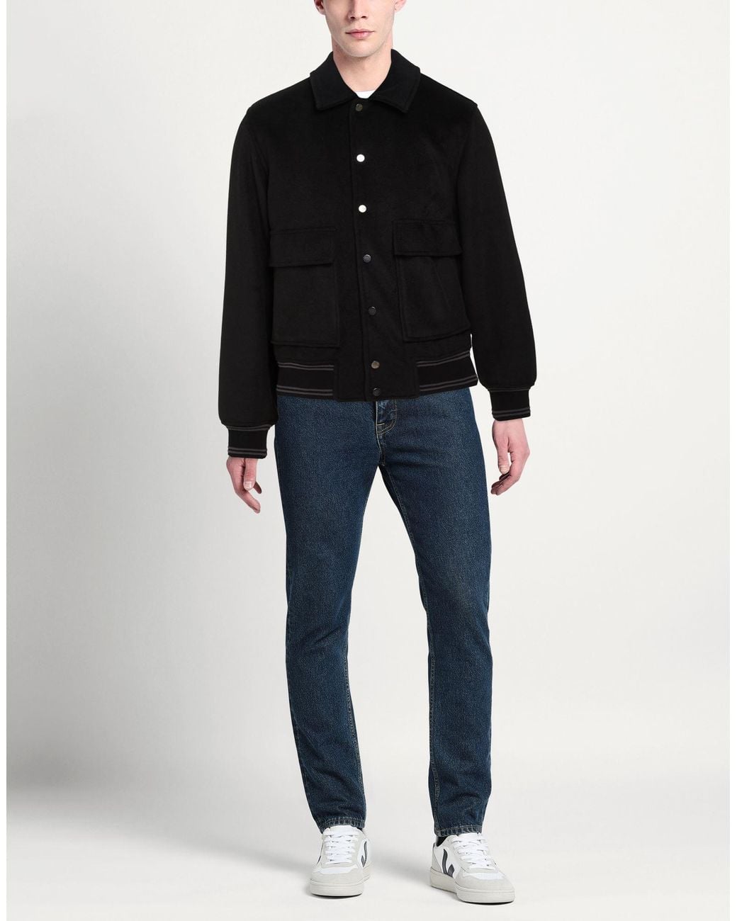 Gaelle Paris Black Jacket for men