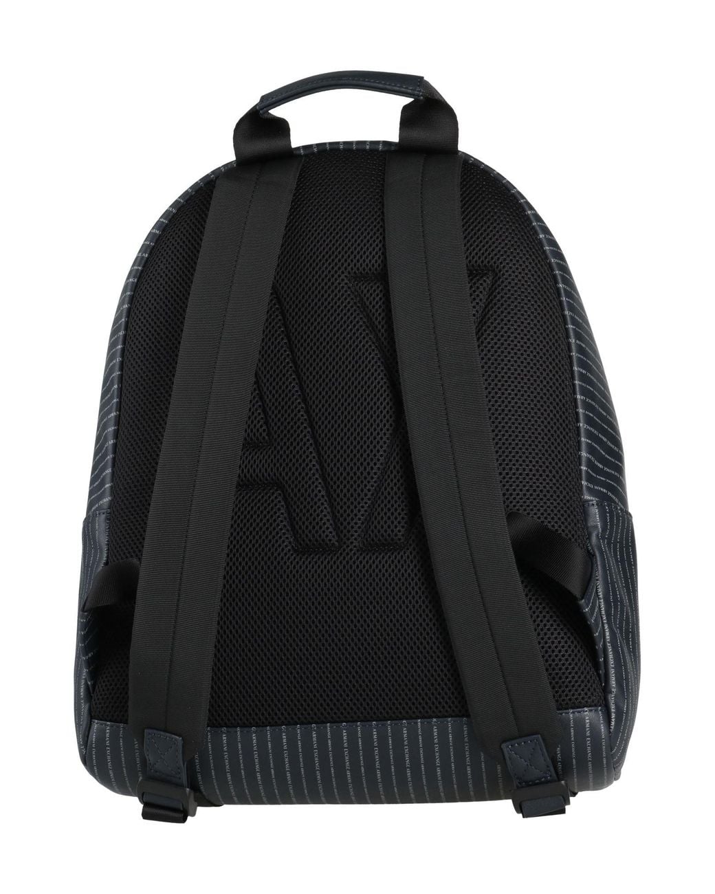 ARMANI EXCHANGE Black Rucksack for men