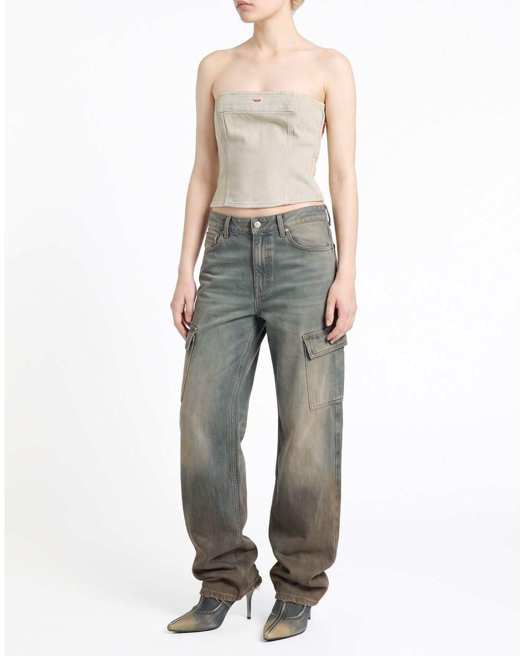 DIESEL White Top Cotton