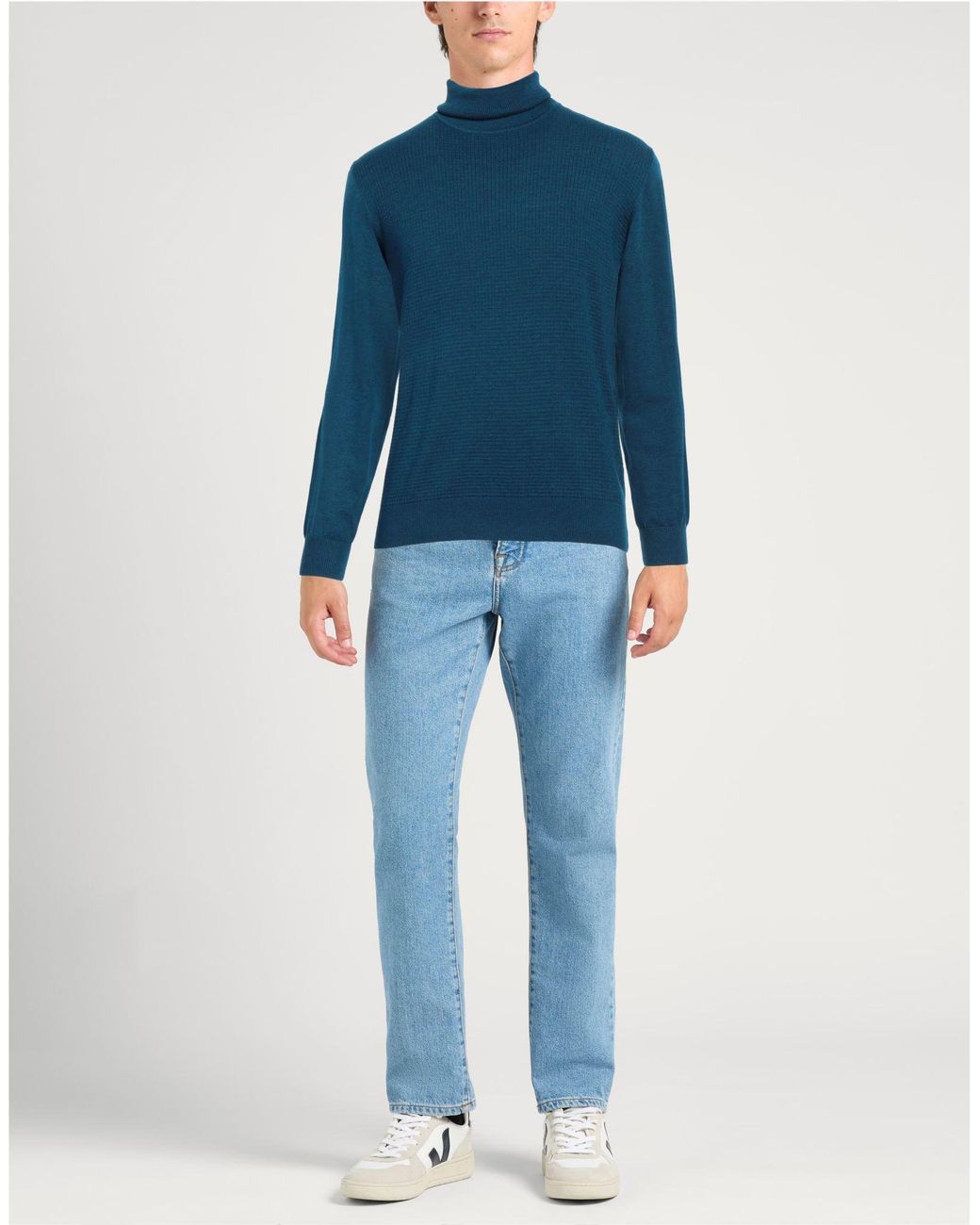 Liu Jo Blue Turtleneck for men