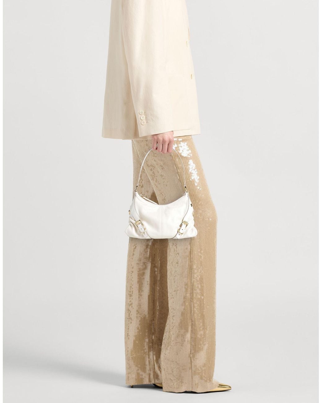 Givenchy Natural Shoulder Bag Leather