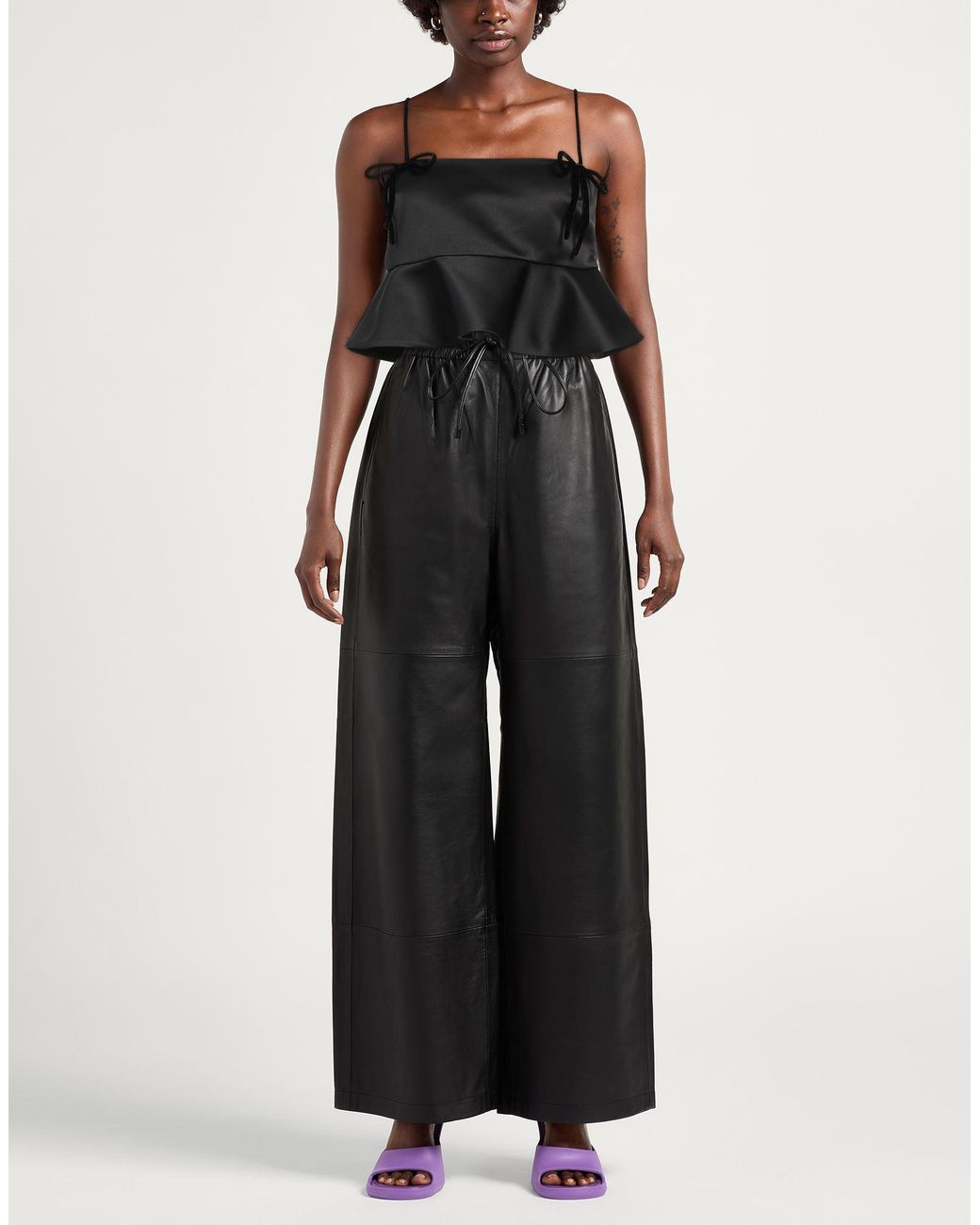 Ganni Black Top