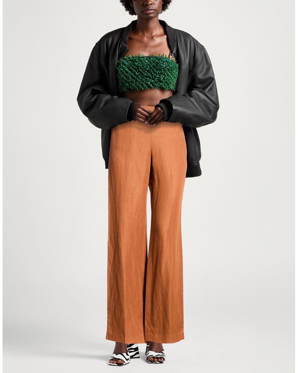 Twinset Orange Trouser