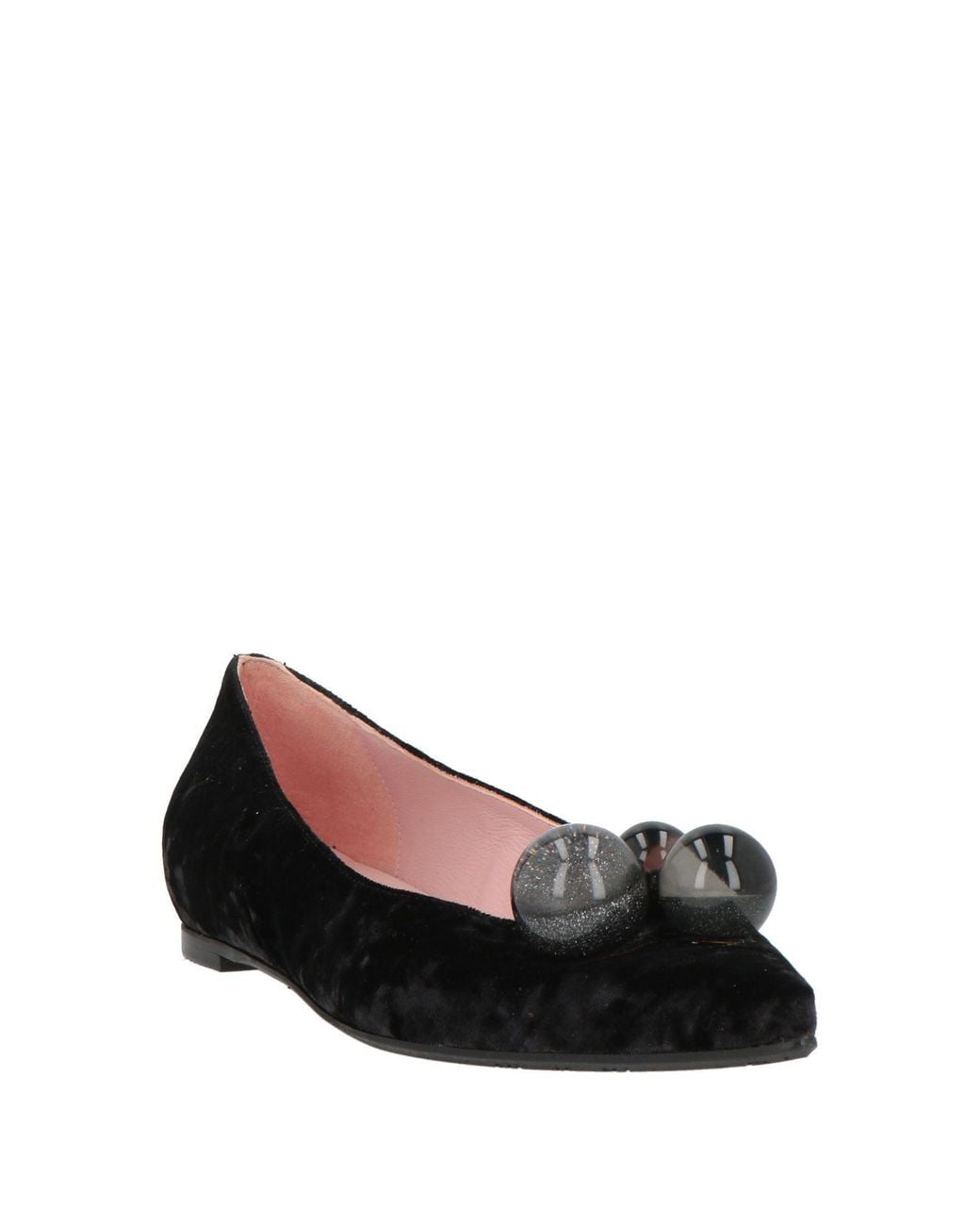 Ras Black Ballet Flats