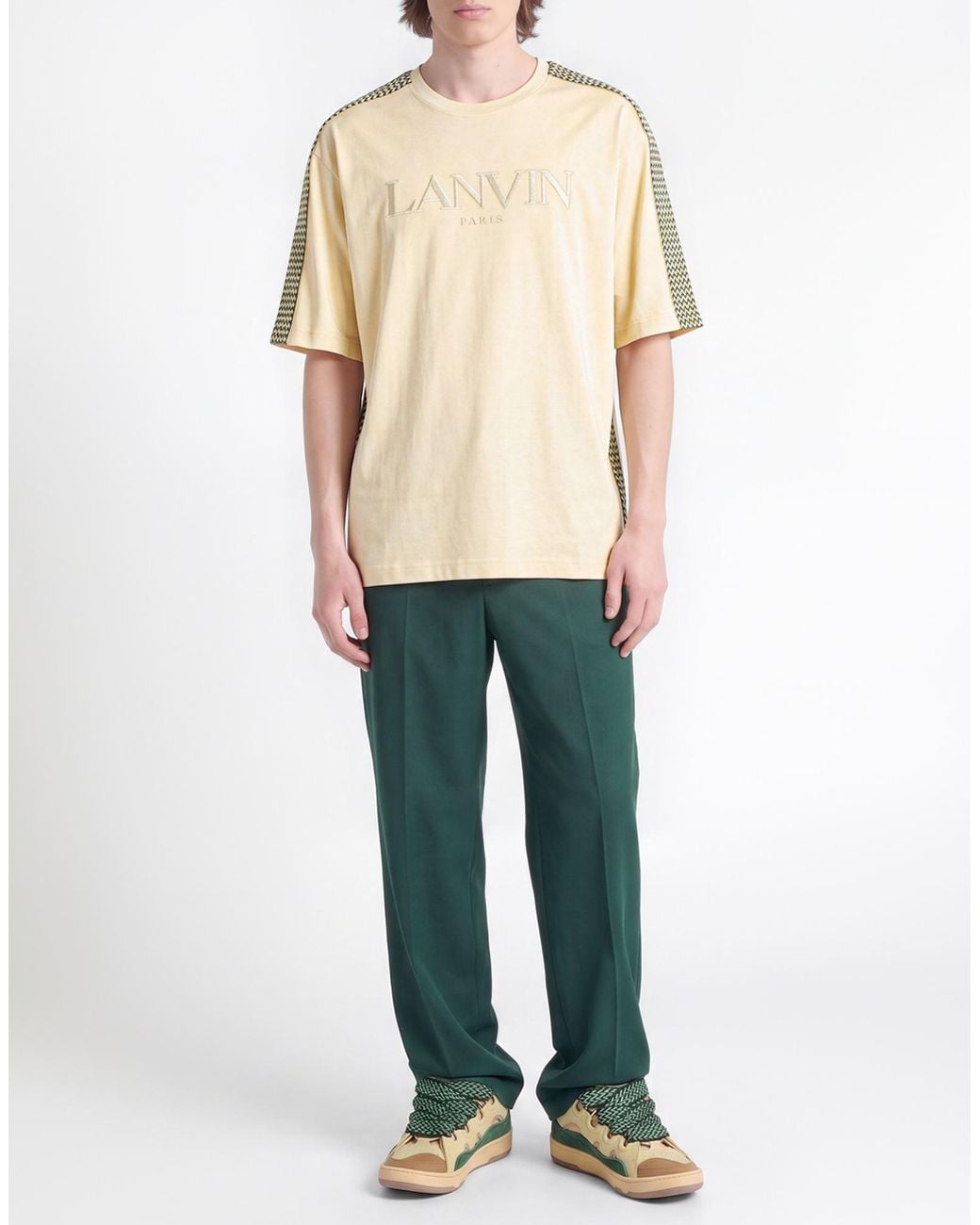 Lanvin Natural T-Shirt Cotton for men