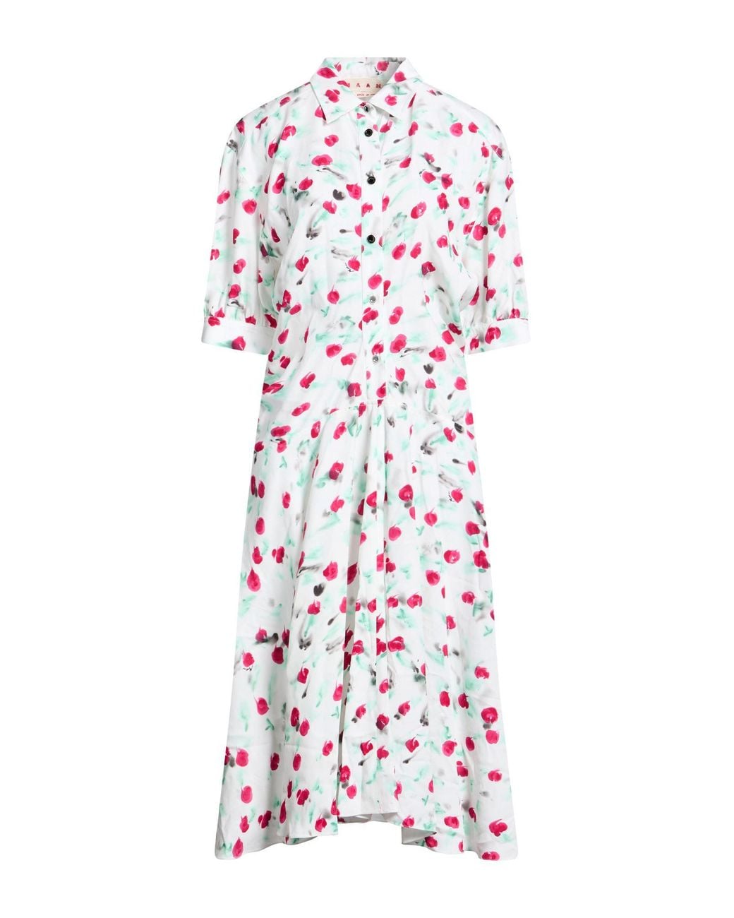 Robe Midi Marni en coloris White