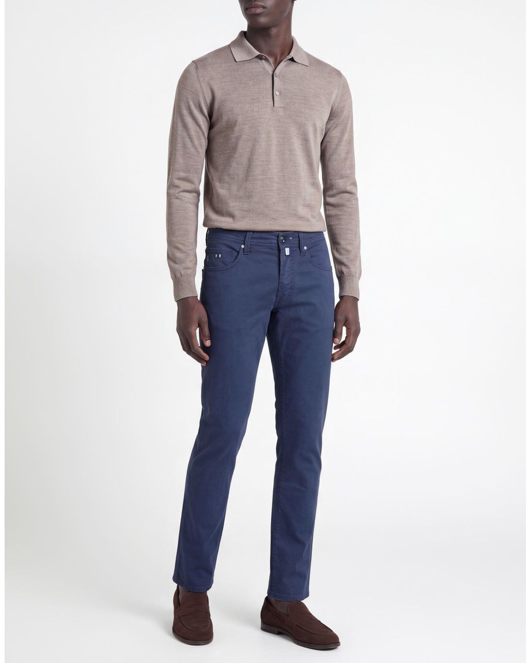 Tramarossa Blue Trouser for men